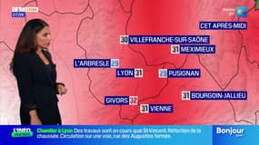 Météo Rhône: un ciel couvert ce jeudi mais le soleil persistera, il fera jusqu'à 31°C à Lyon