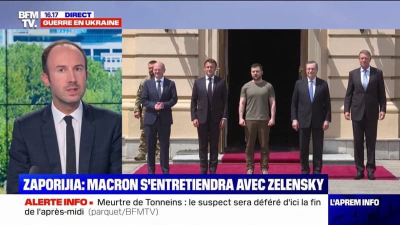 Zaporijjia: Emmanuel Macron s'est entretenu ce dimanche matin avec Rafael Grossi, directeur de l'Agence internationale de l'énergie atomique