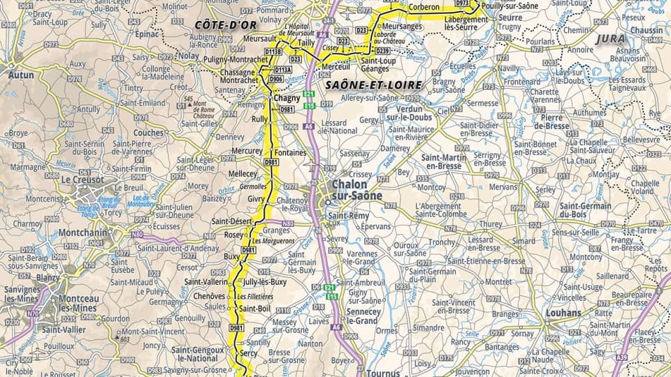 Carte Tour de France 6e étape Carte Tour de France 6e étape