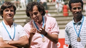 Henri Michel, Michel Platini et Jean Tigana à la Coupe du monde 1986