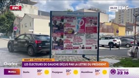 Les électeurs de gauche déçus par la lettre du président de la République