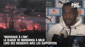"Bienvenue à l'OM", la blague de Mandanda à Milik lors des incidents avec les supporters