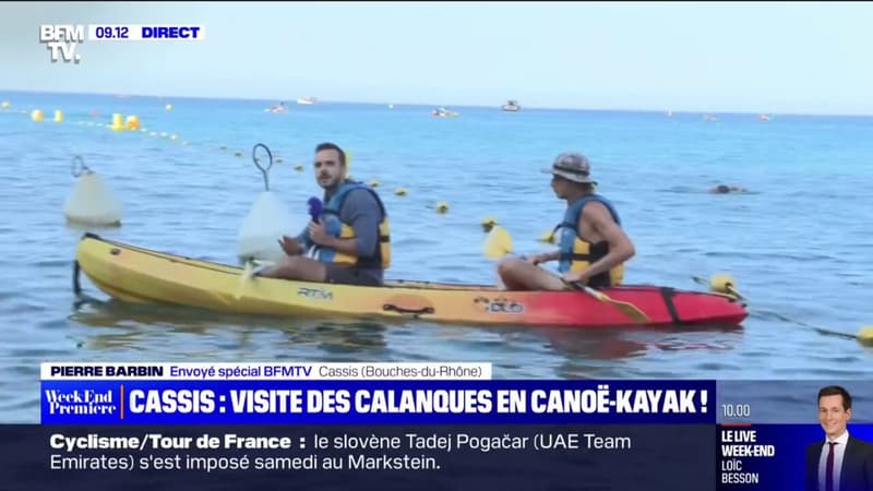 Cassis: une visite des calanques en canoë-kayak