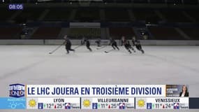 Hockey sur glace: le LHC rétrogradé en troisième division