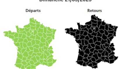 Un dimanche noir dans le sens des retours selon Bison Futé pour ce week-end de l'Ascension Un dimanche noir dans le sens des retours selon Bison Futé pour ce week-end de l'Ascension