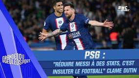 PSG : "Réduire Messi à des stats, c'est insulter le football" clame Dutin (Les GG du Sport)