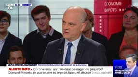 Jean-Michel Blanquer assure qu'un professeur débutant gagnera "100€ de plus nets par mois" dès 2021