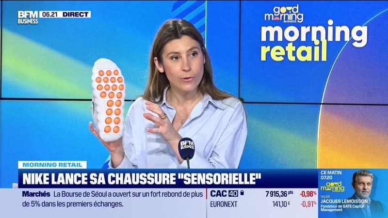 Morning Retail : Nike lance sa chaussure "sensorielle", par Eva Jacquot - 10/03
