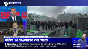 Story 7 : Grève du 5 décembre: "La crainte que nous avons, ces sont les casseurs", François Vauglin - 04/12