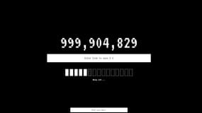 Le site What Happens at 1 million