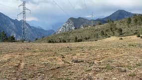 La sécheresse dans les Alpes-Maritimes. (illustration).