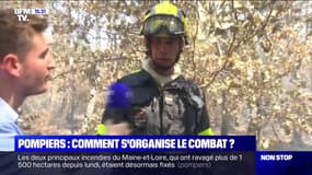 Incendies en Gironde: comment s'organise le combat des pompiers?