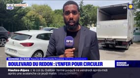 Marseille: l'enfer pour circuler sur le boulevard du Redon