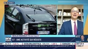 Nicolas Rousselet, le PDG des taxis G7