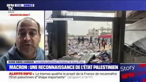 Reconnaissance d'un État palestinien: "C'est quelque chose qu'on attendait depuis longtemps", déclare Rami Abou Jamous, journaliste palestinien 