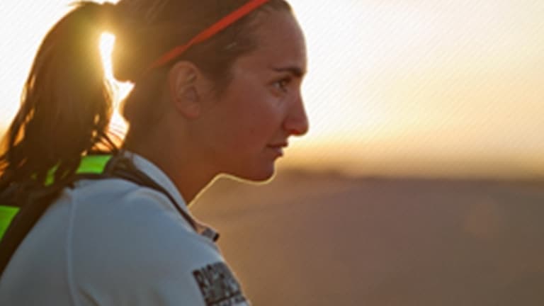 Zoë Romano en route pour l'exploit sur le Tour de France