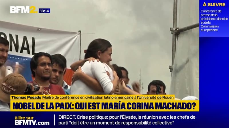 Prix Nobel de la paix: qui est l'opposante vénézuélienne Maria Corina Machado ?
