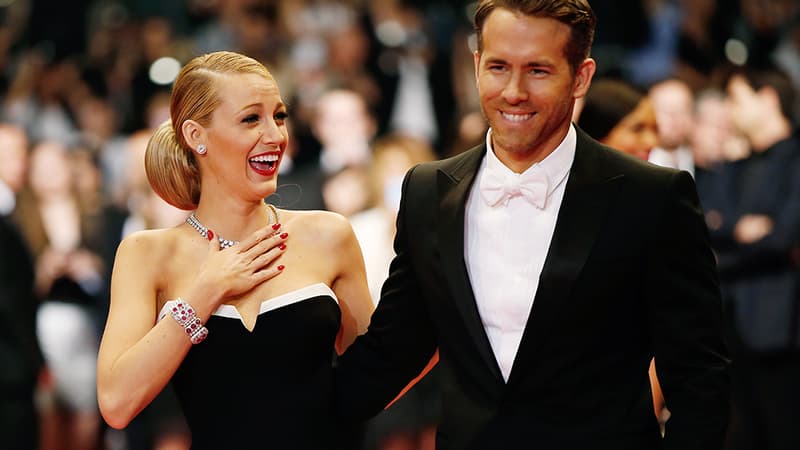 Ryan Reynolds et Blake Lively, à Cannes en 2014.