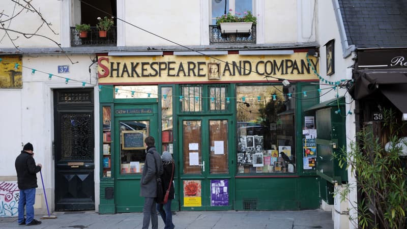 La librairie Shakespeare and Co. à Paris