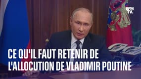 Poutine décrète la "mobilisation partielle" en Russie et se dit prêt à utiliser "toutes les armes" pour protéger son pays