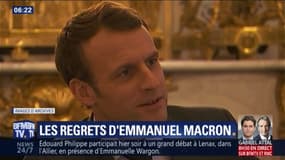 "J'ai beaucoup appris (...) Cela m'a scarifié." Les confidences d'Emmanuel Macron sur sa présidence