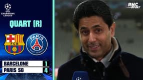 Barcelone 1-4 Paris SG : "C'est magnifique" Nasser al-Khelaïfi fier de ses joueurs