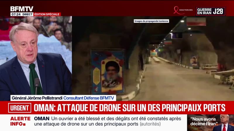 Oman: un ouvrier blessé après une attaque de drone sur un des principaux ports