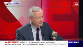 "La différence entre une politique qui échoue et une qui marche": Bruno Le Maire fait une comparaison avec le mandat de François Hollande