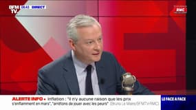 "La différence entre une politique qui échoue et une qui marche": Bruno Le Maire fait une comparaison avec le mandat de François Hollande