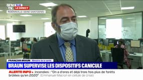 François Braun: "Avant de vous déplacer vers un service d'urgence, appelez votre médecin traitant, appelez le SAMU"