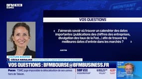 Culture Bourse : « Où trouver un calendrier des dates importantes (publications des chiffres des entreprises, divulgation des taux de la Fed…) afin de trouver les meilleures dates d’entrée dans les marchés » par Julie Cohen-Heurton - 04/06