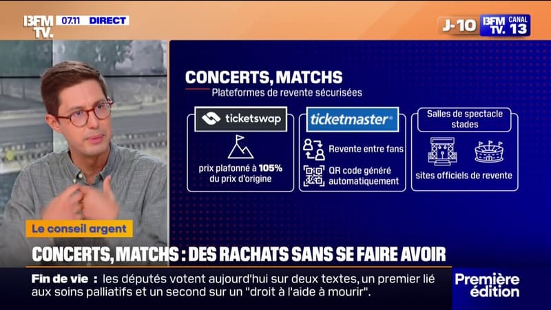 Concerts, matchs: comment racheter des places pas chères et sans se faire avoir ?