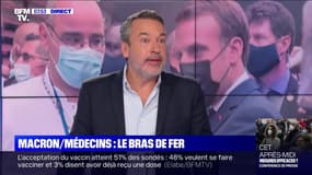 L’édito de Matthieu Croissandeau: Macron / Médecins, le bras de fer - 11/02