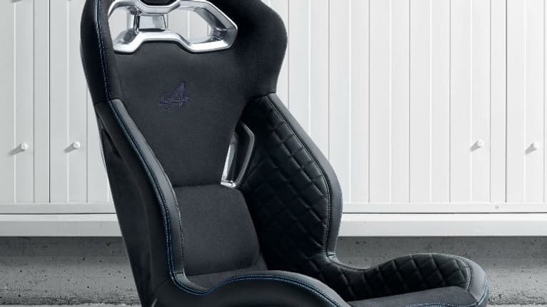 Le siège de la future Alpine ne pèsera que 13,1 kg Le siège de la future Alpine ne pèsera que 13,1 kg