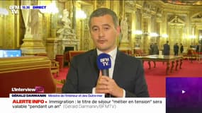 Gérald Darmanin sur Sainte-Soline: "Il y a eu un certain nombre d'actes qui s'apparentent à de l'éco-terrorisme"