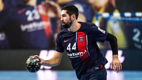 Nikola Karabatic avec le PSG en 2023.