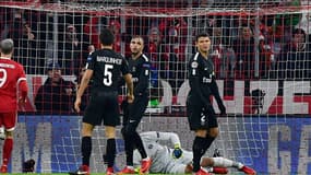 La déception des Parisiens contre le Bayern