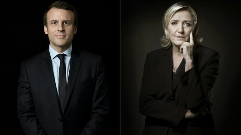 Emmanuel Macron et Marine Le Pen proposent un programme aux antipodes sur l'Europe.