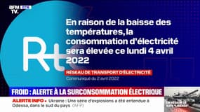 Vague de froid: le gestionnaire du réseau électrique se prépare à une situation tendue ce lundi