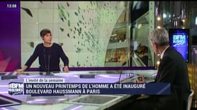 Un nouveau Printemps de l'Homme a été inauguré boulevard Haussmann à Paris - 11/02