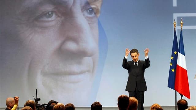 Nicolas Sarkozy a répété 133 fois les mots "France" et "Français" lors de son meeting de Marseille