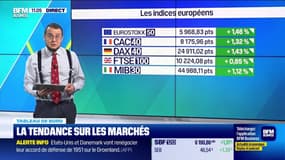 Le tableau de bord : Le CAC 40 refranchit le seuil des 8 100 points - 22/01