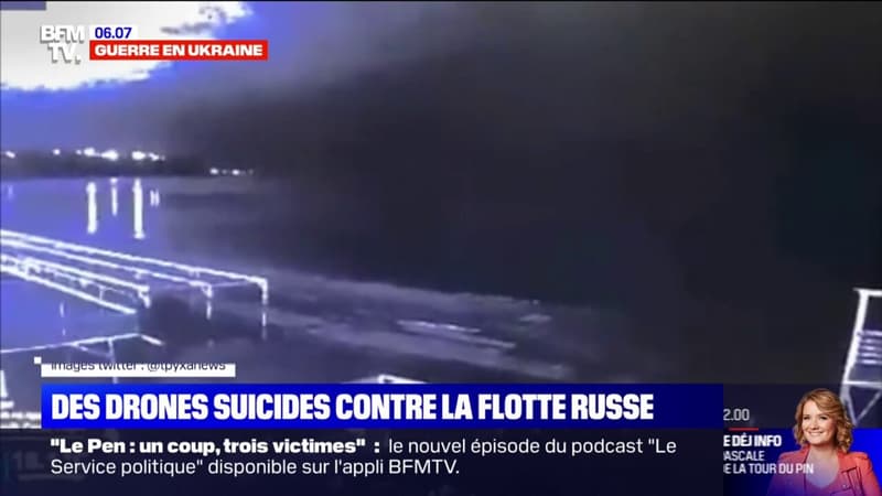 Guerre en Ukraine: Kiev utilise des drones suicides contre la marine russe