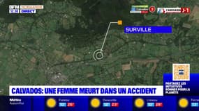 Calvados: une femme de 37 ans meurt dans un accident de la route