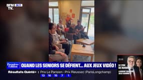 Quand les seniors se défient aux jeux vidéo dans un tournoi organisé par une maison de retraite