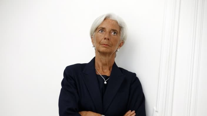 Christine Lagarde, présidente du FMI