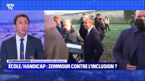 Ecole/handicap : la phrase polémique de Zemmour - 15/01