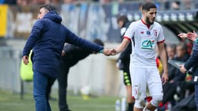 Galtier et Benzia en 2018