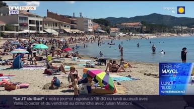 Saint-Cyr-sur-Mer: les plages bondées pour le pont de l'Ascension