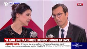 Jean-Pierre Farandou (SNCF) favorable à “une contribution” des poids lourds étrangers pour financer “le ferroviaire”